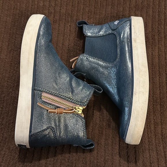 Sperry Crest Mid Chelsea metallic blue - Picture 3 of 6